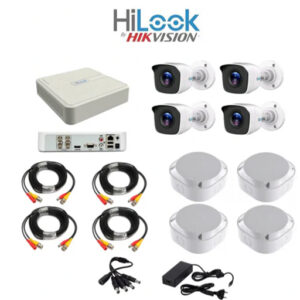 Hilook 1080P 4 Channel DVR & 4 Bullet Cameras DIY CCTV KIT