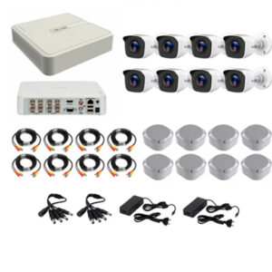 Hilook 1080P 8 Channel DVR & 8 Bullet Cameras DIY CCTV KIT
